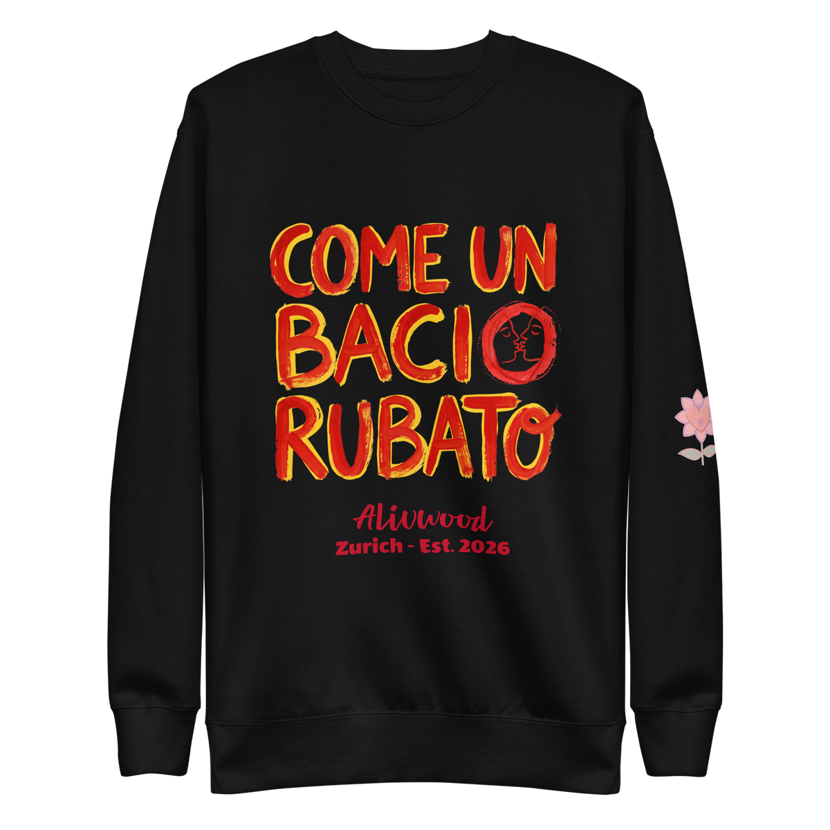 Come un bacio rubato Unisex Premium Sweatshirt - Alivwood