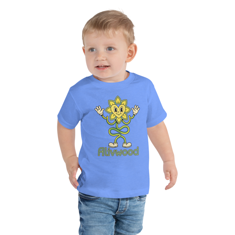 Alivwood cartoon Toddler Short Sleeve Tee - Alivwood