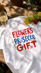 Flower+Prosecco+Gifts Unisex premium t-shirt - Alivwood