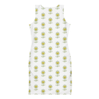 Flower Bodycon dress - Alivwood