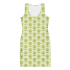 Flower Bodycon dress - Alivwood
