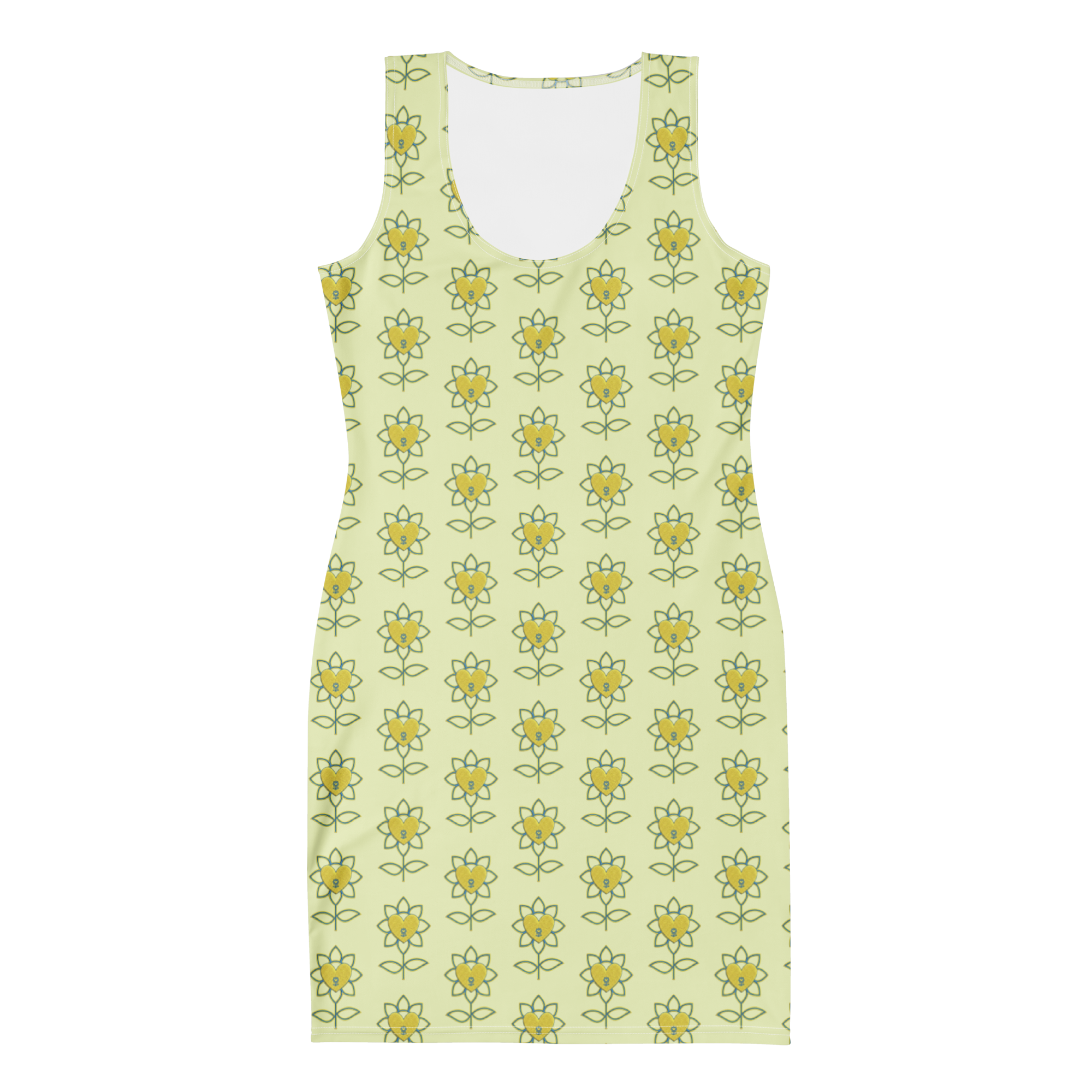 Flower Bodycon dress - Alivwood