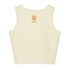 Waiting you at sunset Cotton crop top - Alivwood