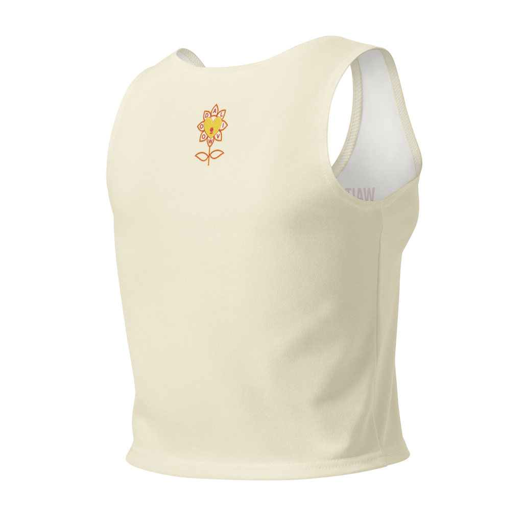 Waiting you at sunset Cotton crop top - Alivwood