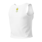 With and without you Cotton crop top - Alivwood