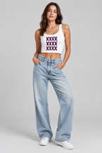 XXX Cotton crop top - Alivwood
