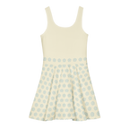 Logo Alivwood ceramic Cotton skater dress - Alivwood