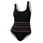 Ladybug and Heart One-Piece Swimsuit - Alivwood