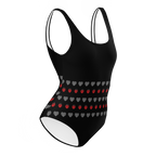 Ladybug and Heart One-Piece Swimsuit - Alivwood