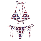XXX All-over print recycled string bikini - Alivwood