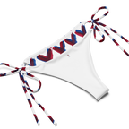 XXX All-over print recycled string bikini - Alivwood