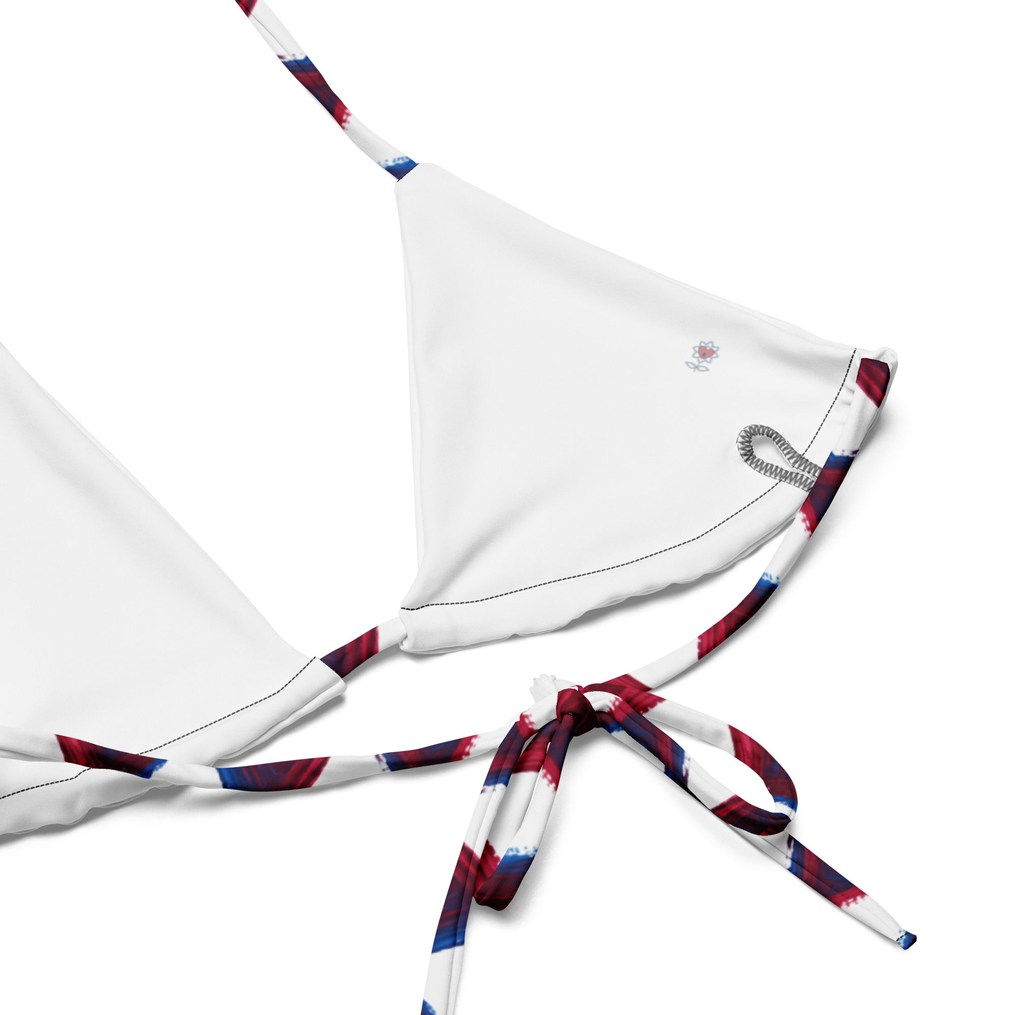 XXX All-over print recycled string bikini - Alivwood