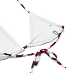 XXX All-over print recycled string bikini - Alivwood