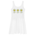 3Flowers Skater Dress - Alivwood