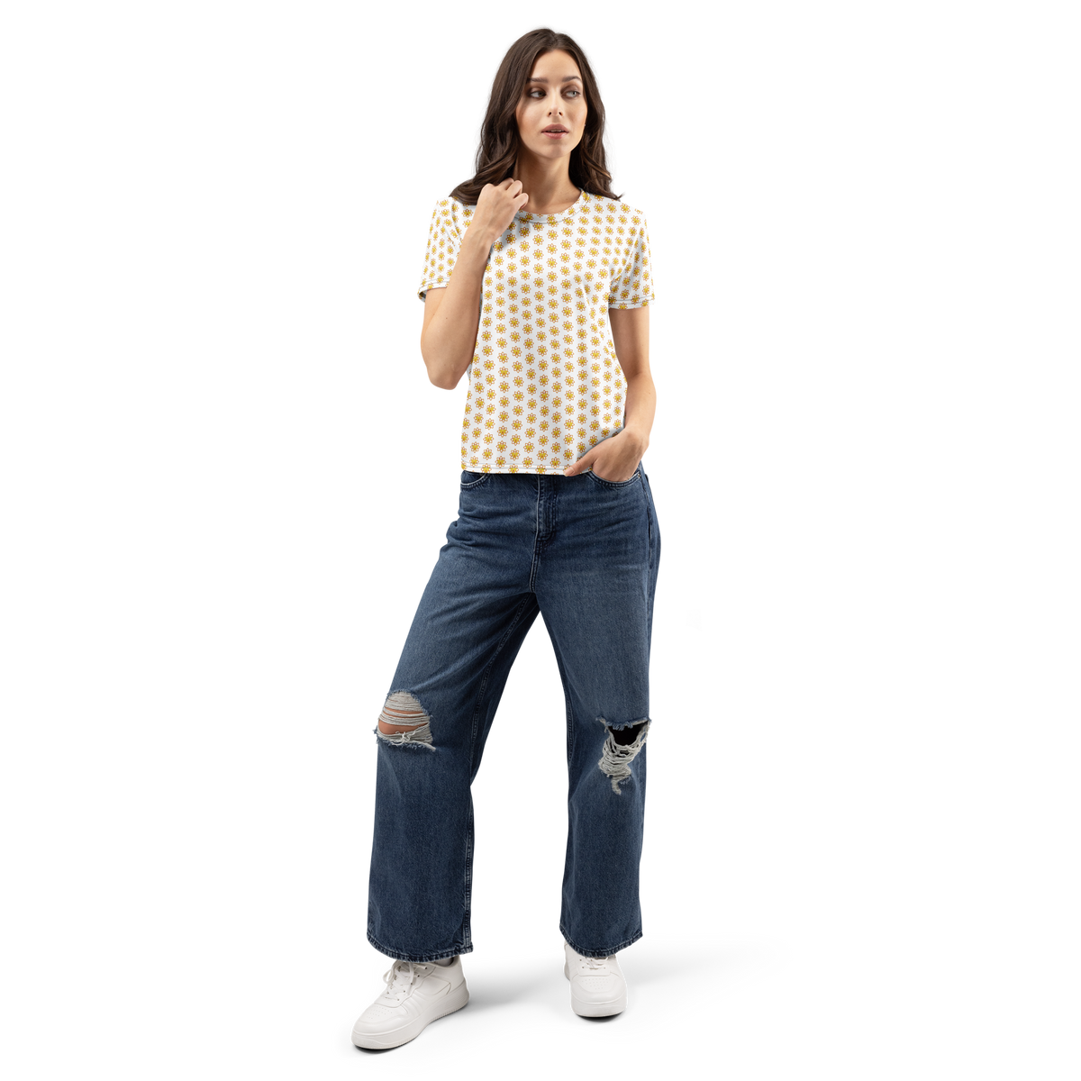 Alivwood Flower Women's T-shirt - Alivwood