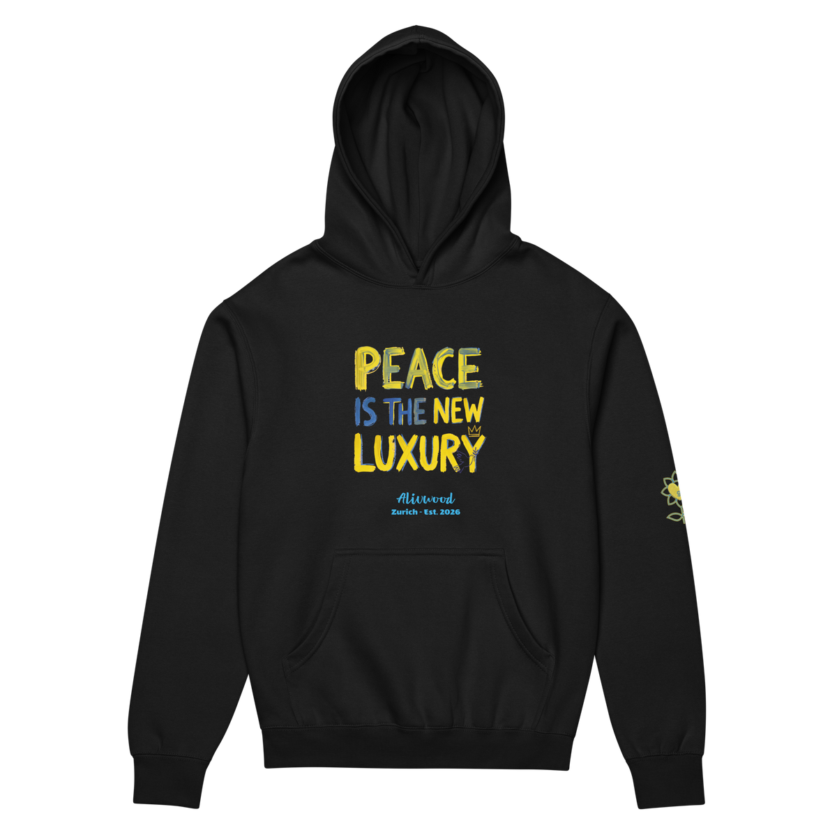 Peace is the new Luxury hoodie - Alivwood