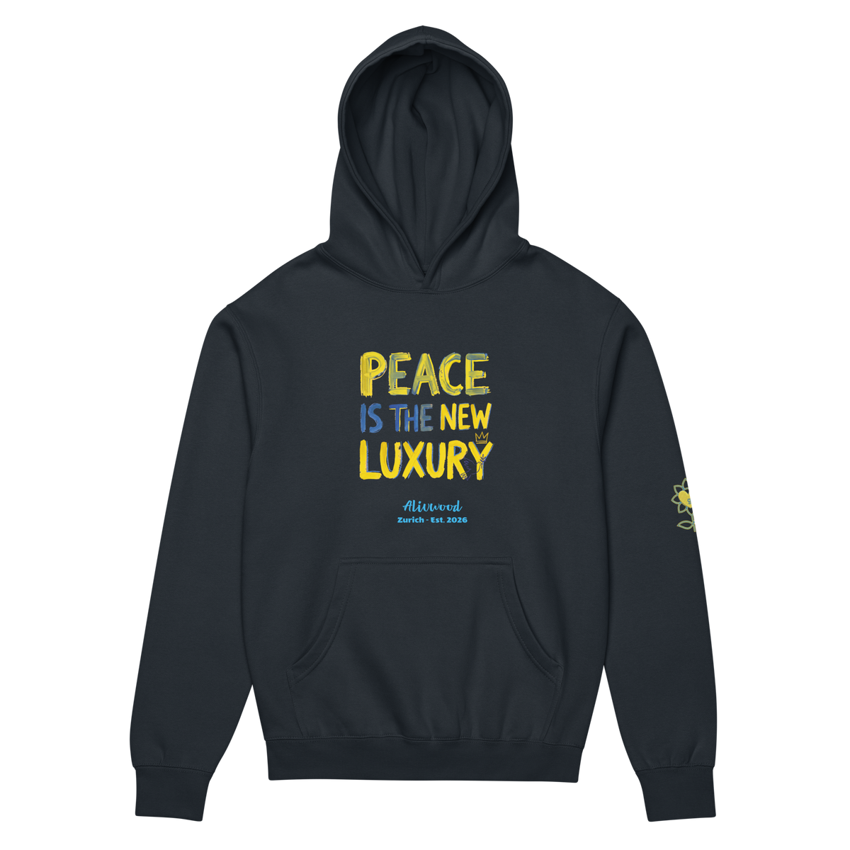 Peace is the new Luxury hoodie - Alivwood