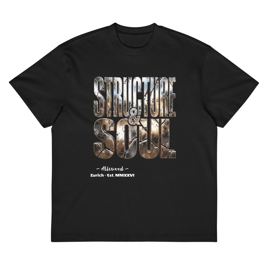 Structure and Soul Men’s box tee - Alivwood