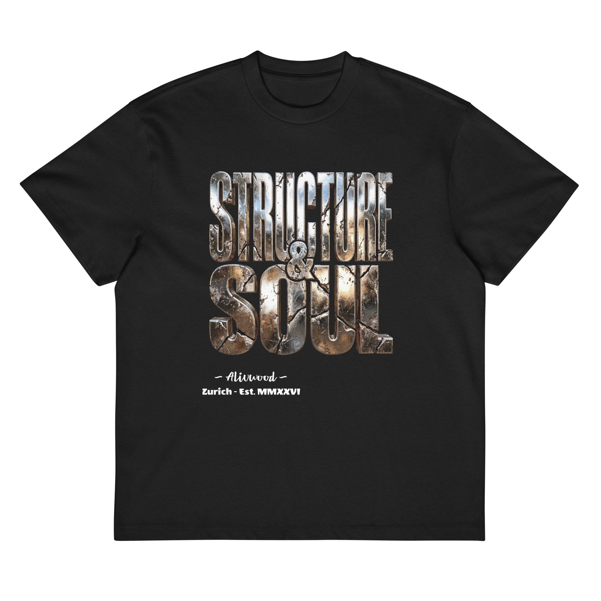 Structure and Soul Men’s box tee - Alivwood