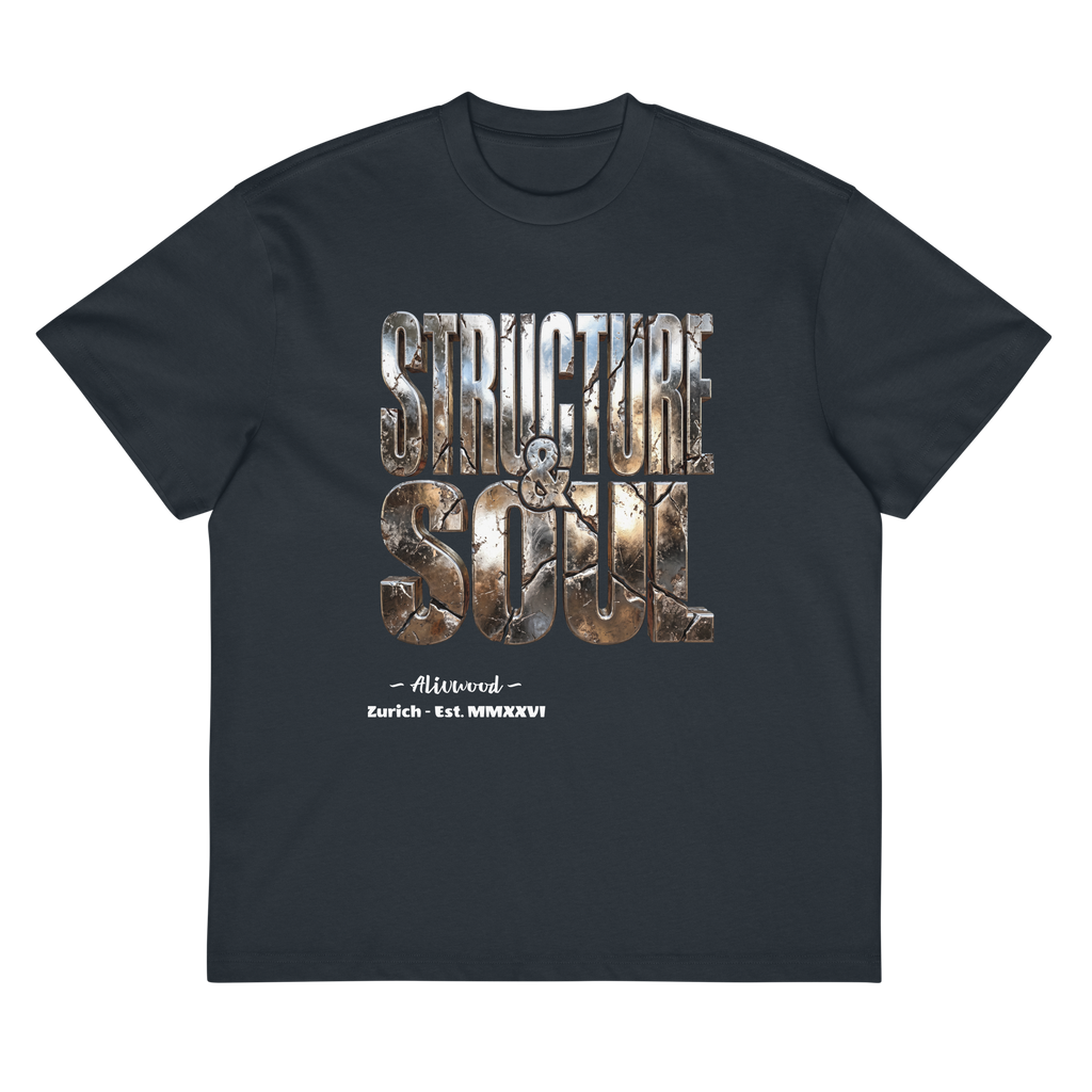 Structure and Soul Men’s box tee - Alivwood
