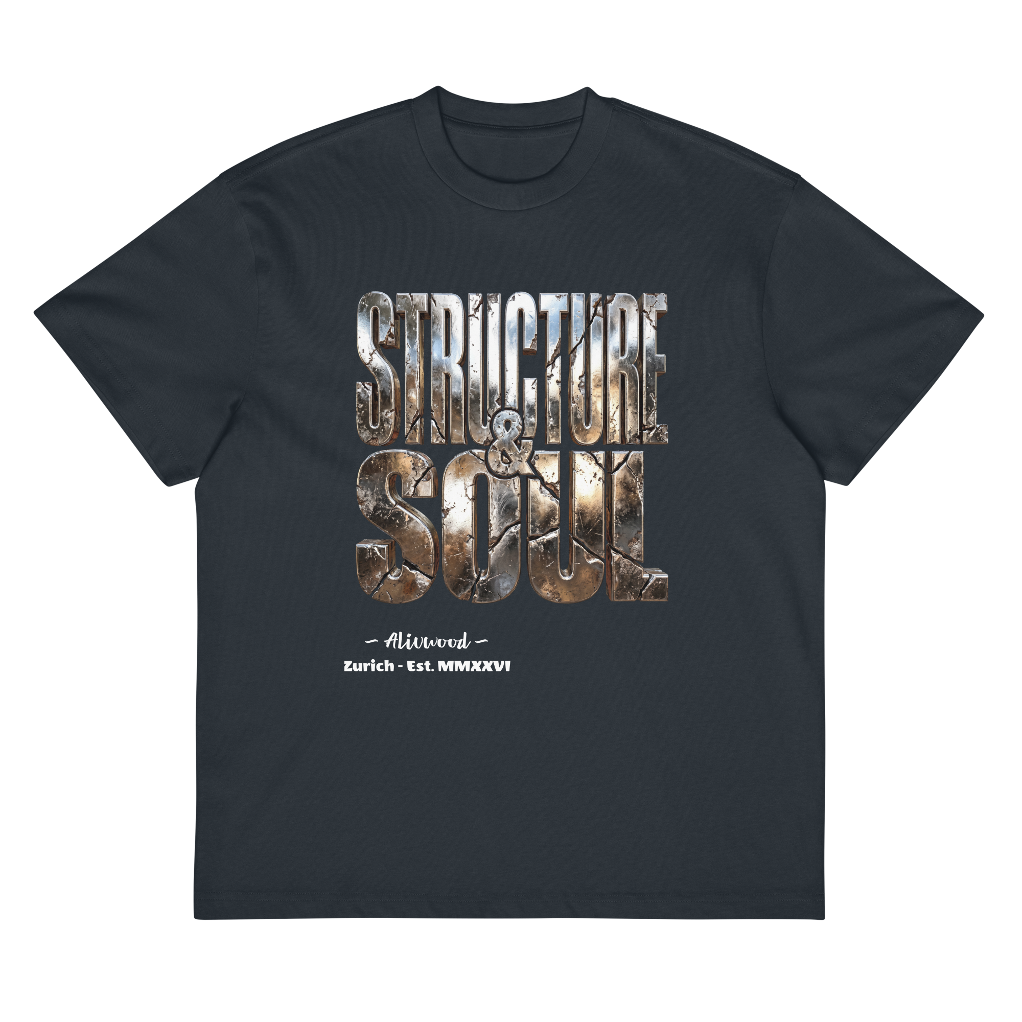Structure and Soul Men’s box tee - Alivwood