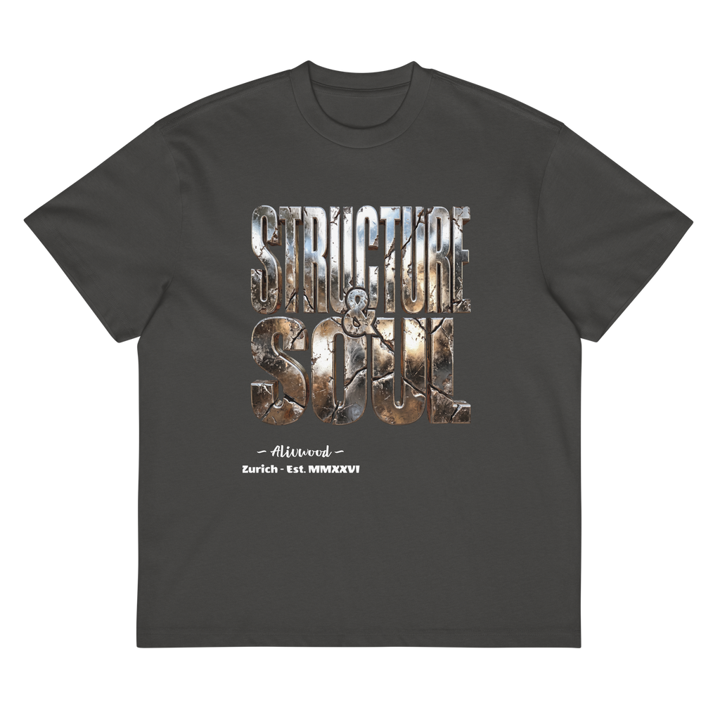 Structure and Soul Men’s box tee - Alivwood