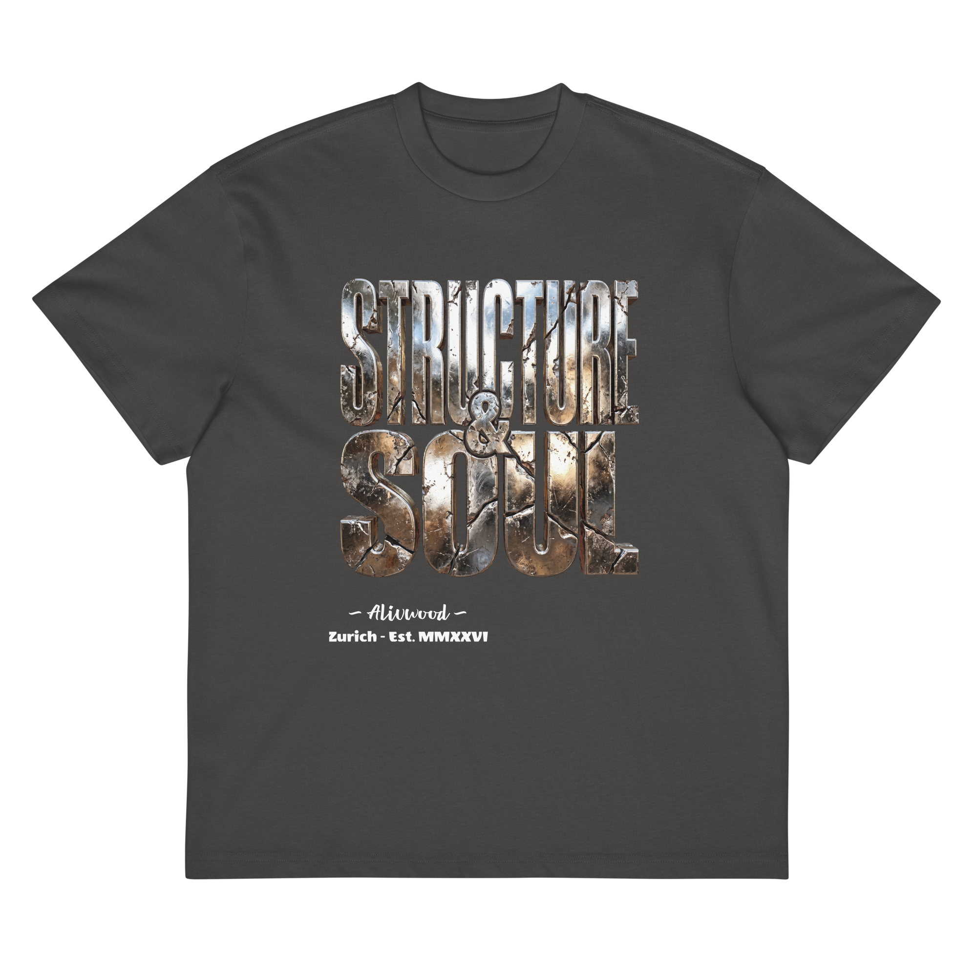 Structure and Soul Men’s box tee - Alivwood