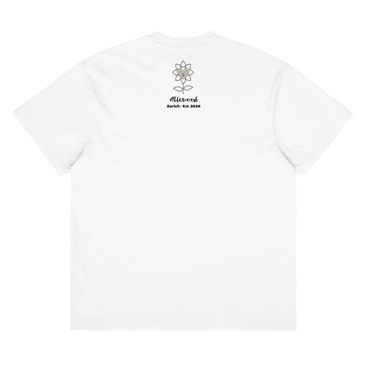 Structure and Soul iron text Men’s box tee - Alivwood