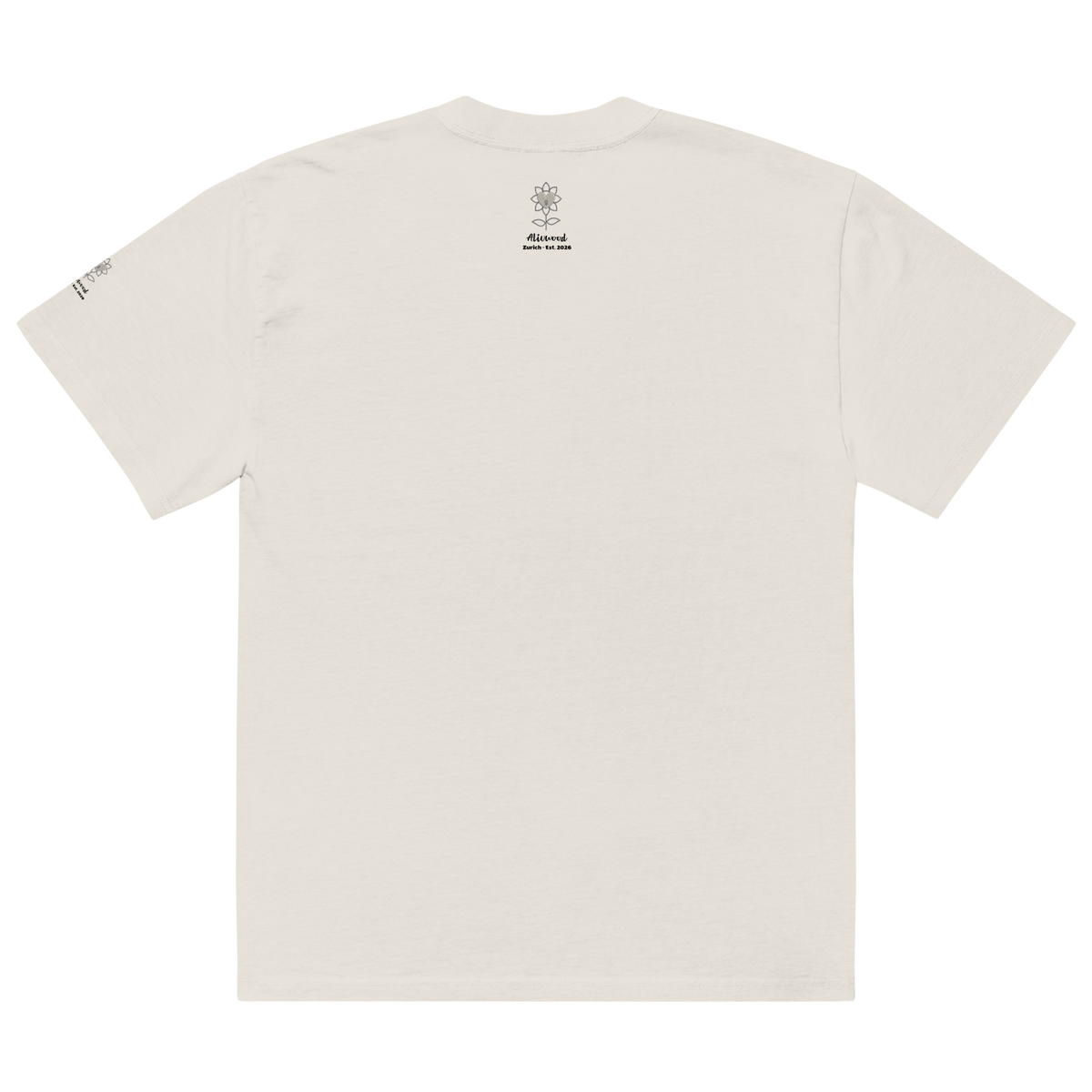 We are made of Stars Oversized faded t-shirt - Alivwood