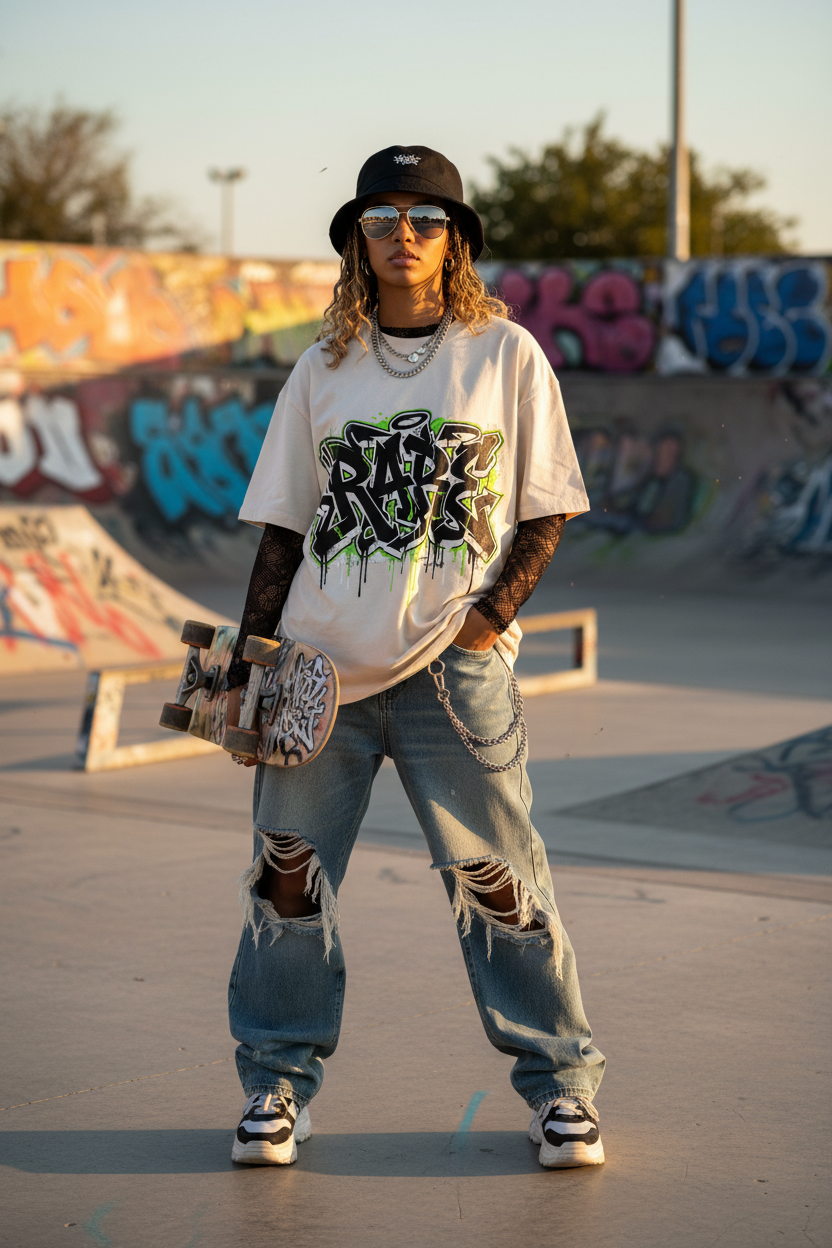 Rare Oversized faded t-shirt - Alivwood