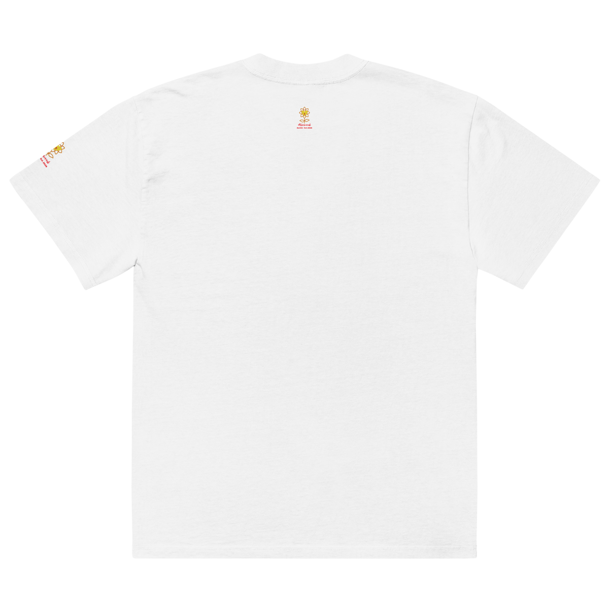 Love your life Oversized faded t-shirt - Alivwood