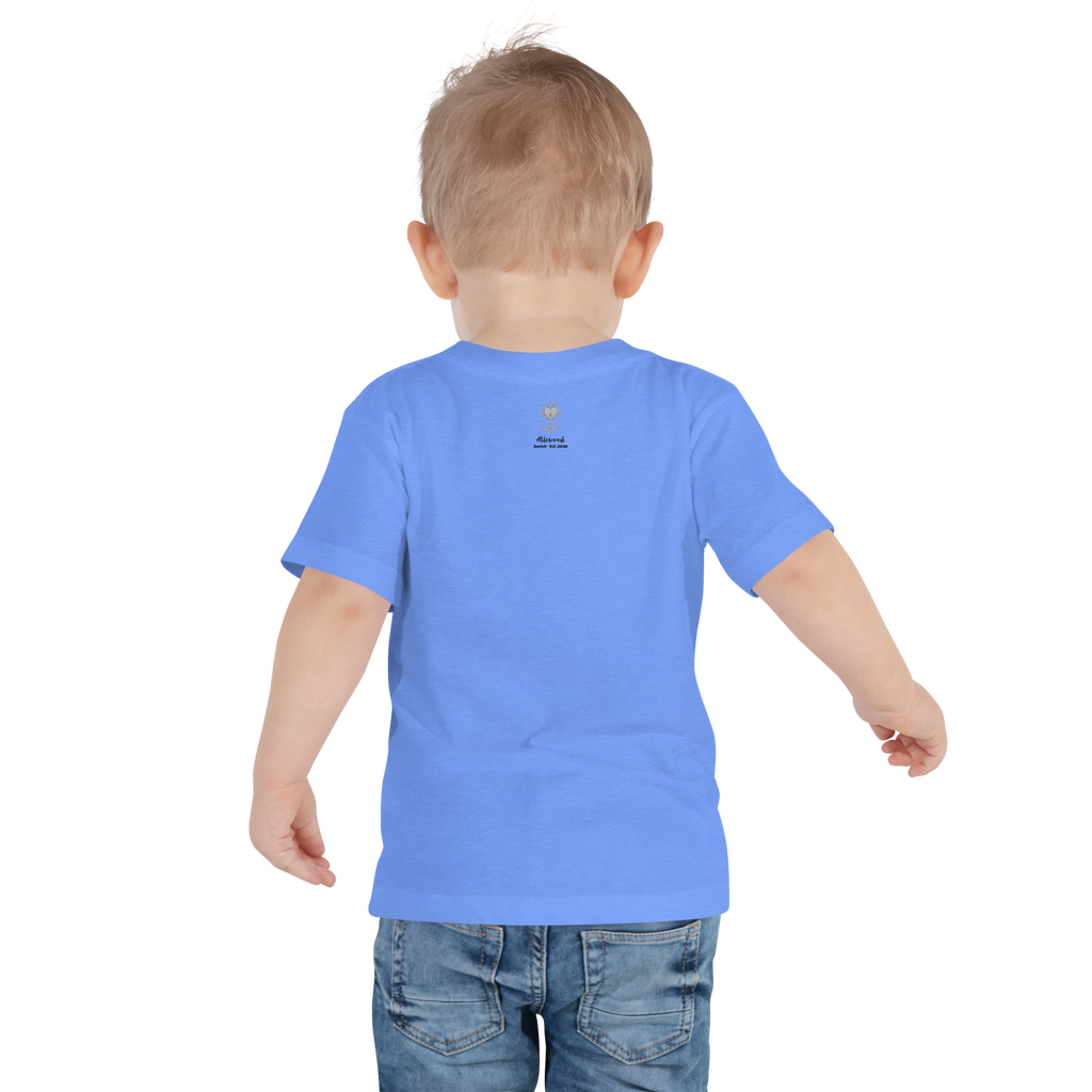 Flower child Vibe Toddler Short Sleeve Tee - Alivwood