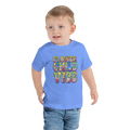 Flower child Vibe Toddler Short Sleeve Tee - Alivwood