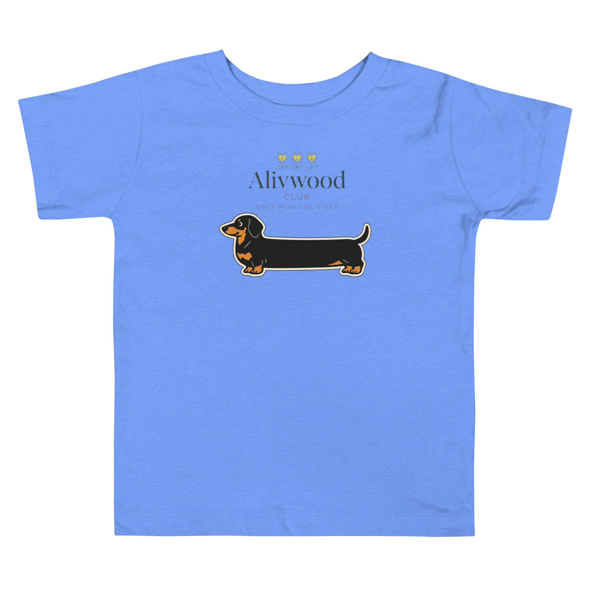 Alivwood sausagedog Toddler Short Sleeve Tee - Alivwood