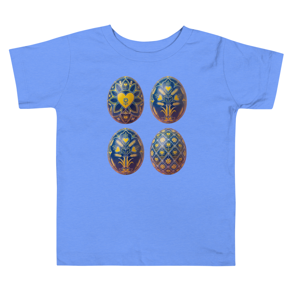Pysanky Toddler Short Sleeve Tee - Alivwood