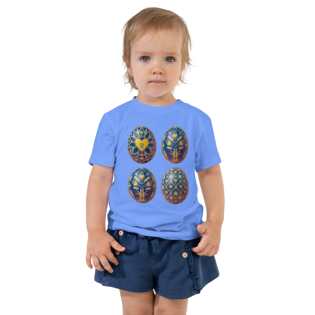 Pysanky Toddler Short Sleeve Tee - Alivwood