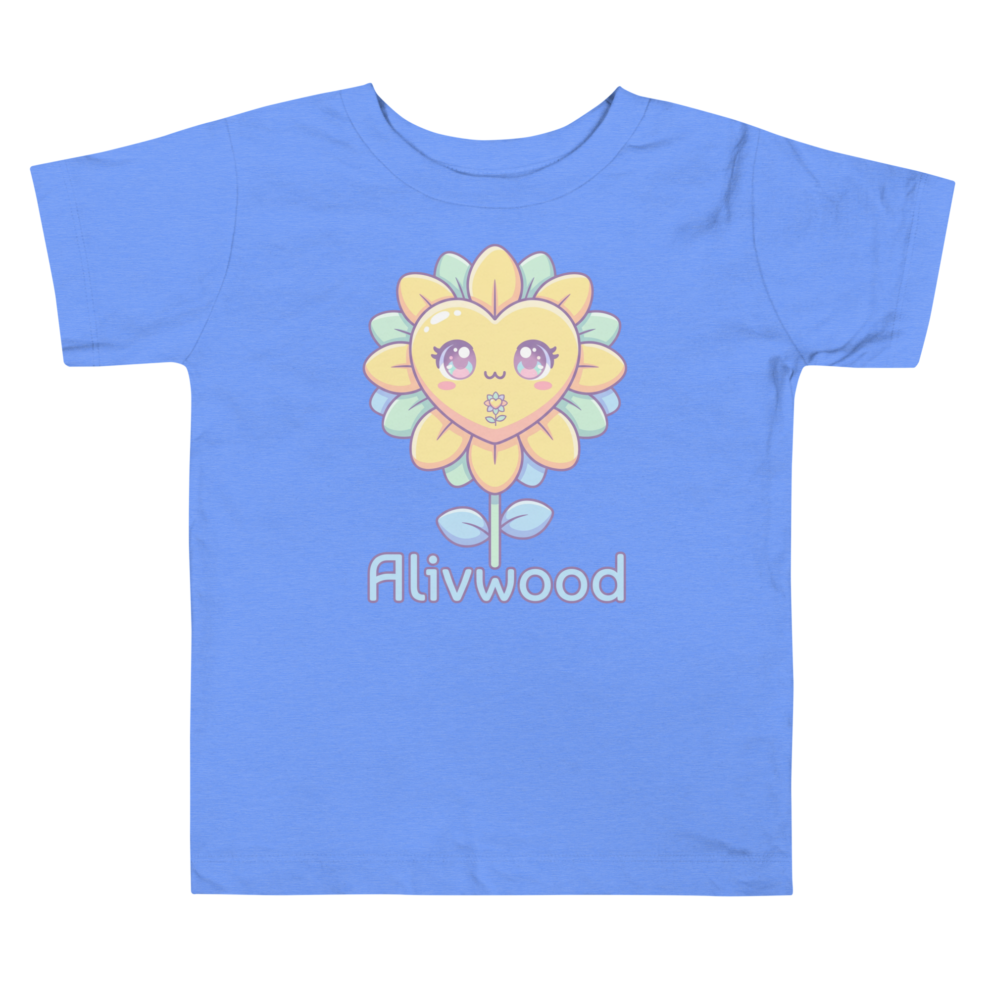 Alivwood funny flower Toddler Short Sleeve Tee - Alivwood