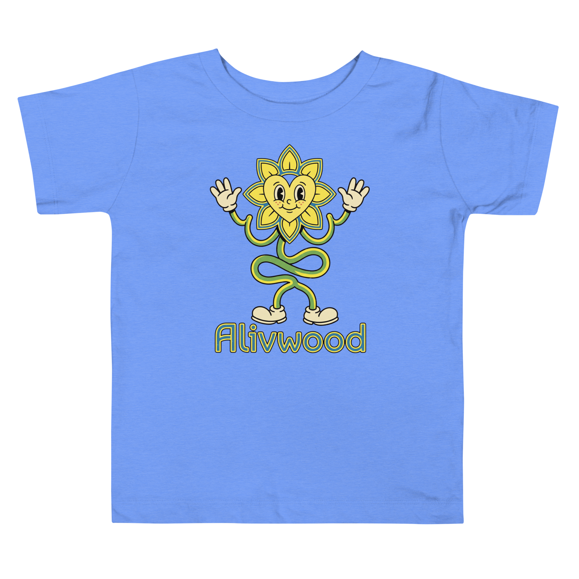 Alivwood cartoon Toddler Short Sleeve Tee - Alivwood