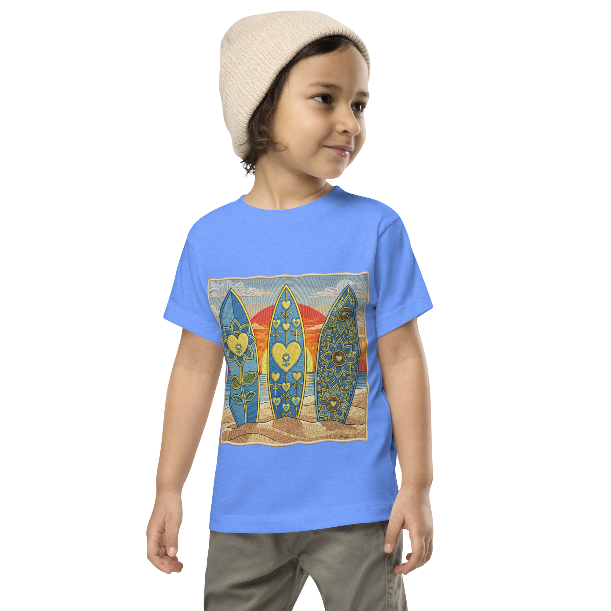 Alivwood surfboards Toddler Short Sleeve Tee - Alivwood
