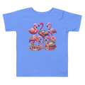 Pink flamingo Toddler Short Sleeve Tee - Alivwood