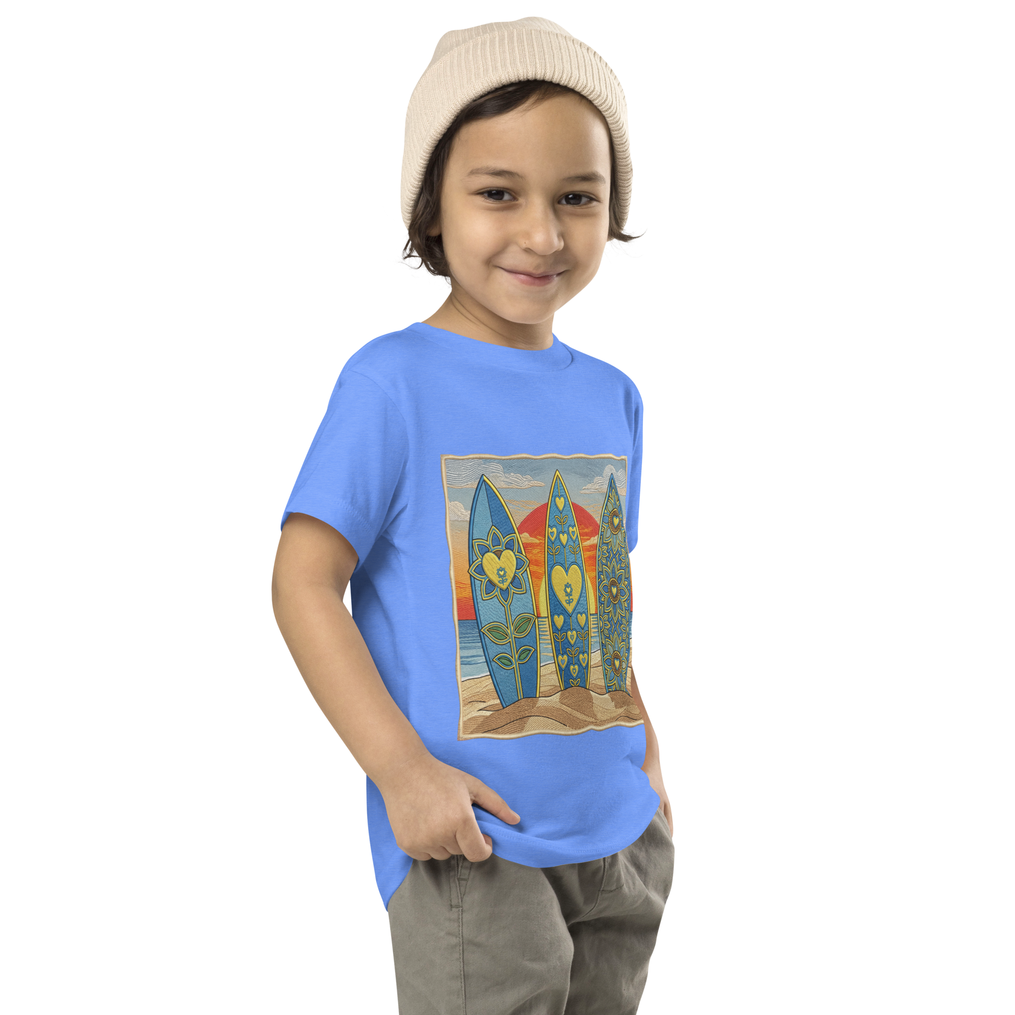 Alivwood surfboards Toddler Short Sleeve Tee - Alivwood