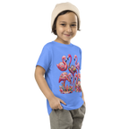 Pink flamingo Toddler Short Sleeve Tee - Alivwood