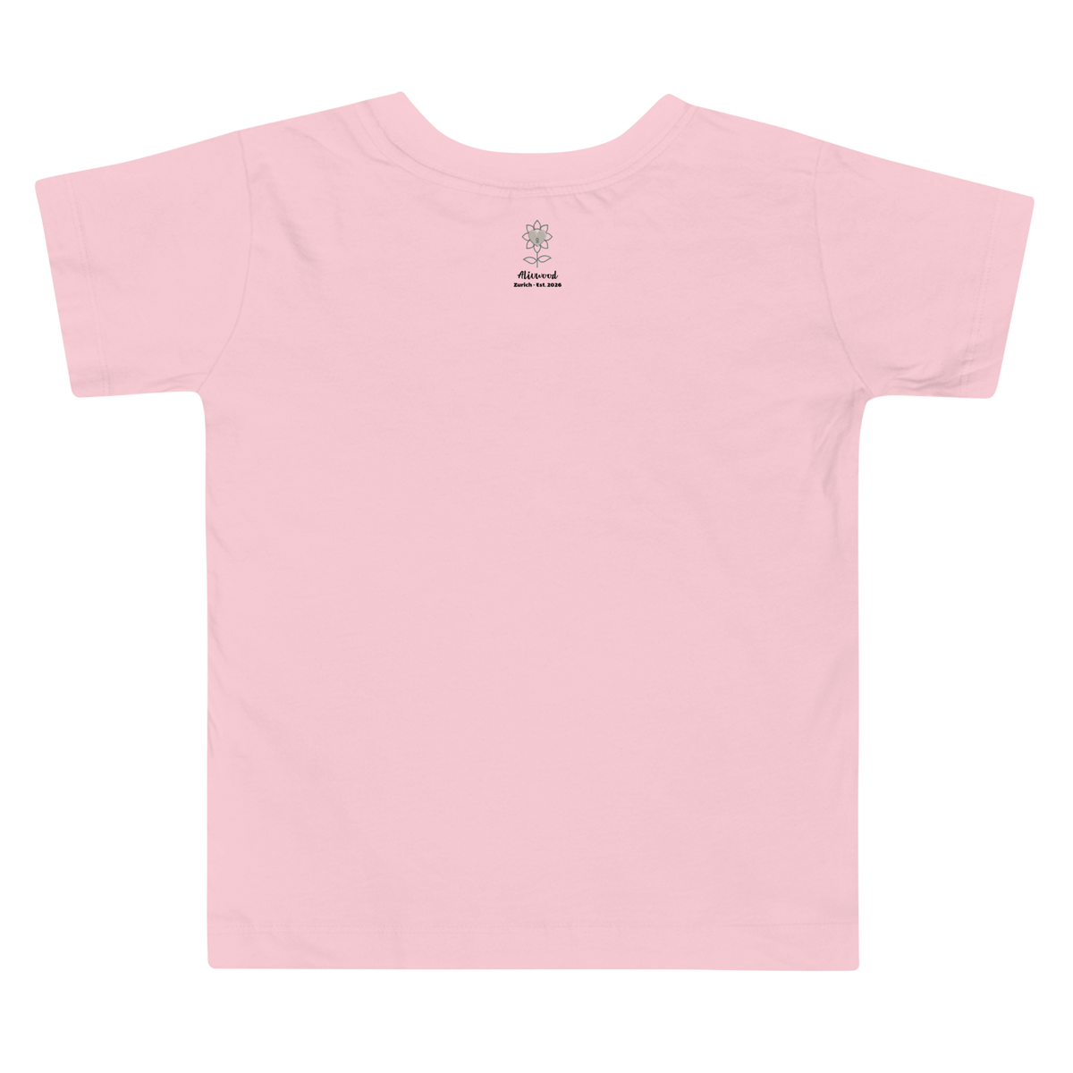 Sunflower kids playing Toddler Short Sleeve Tee - Alivwood
