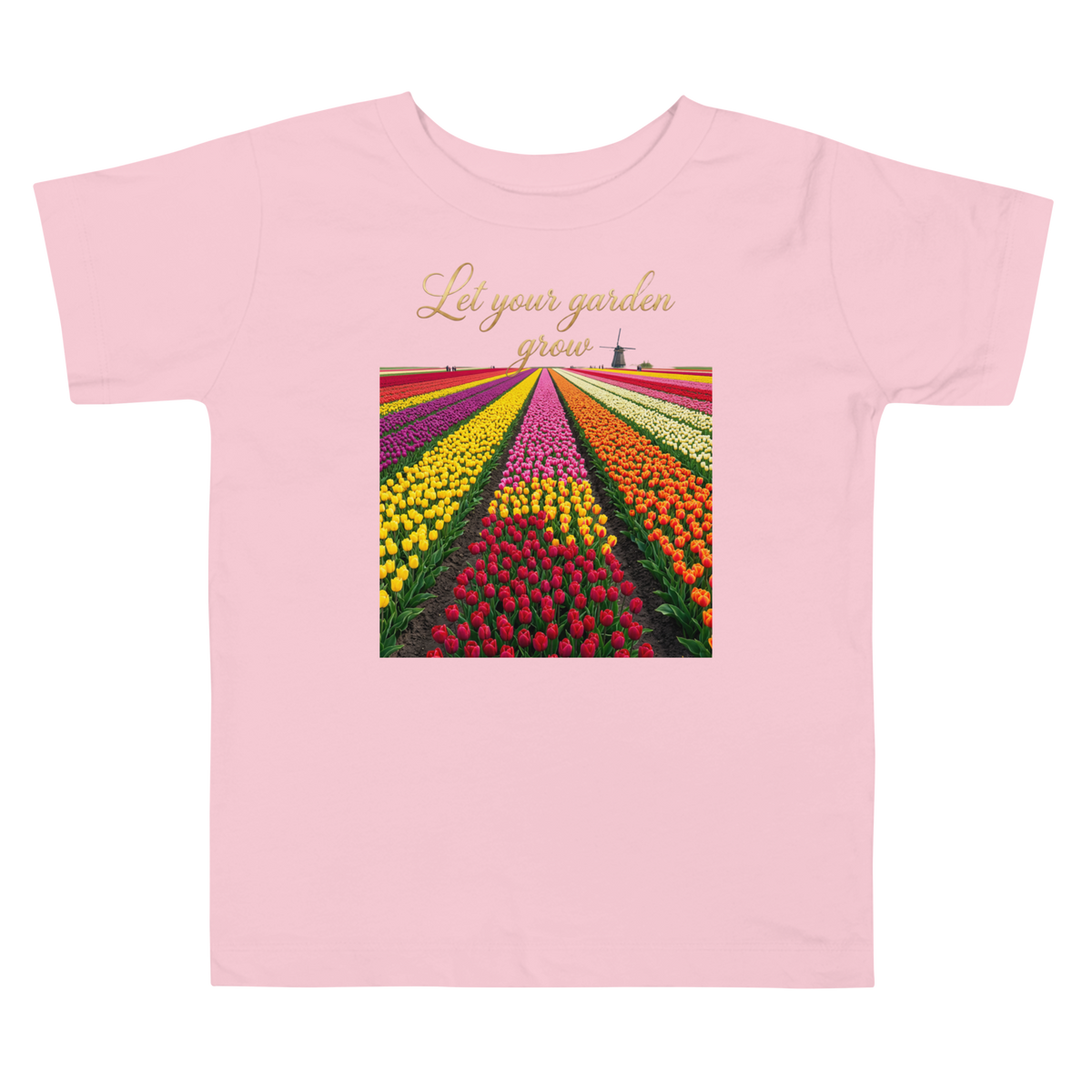 Let your garden grow Toddler Short Sleeve Tee - Alivwood