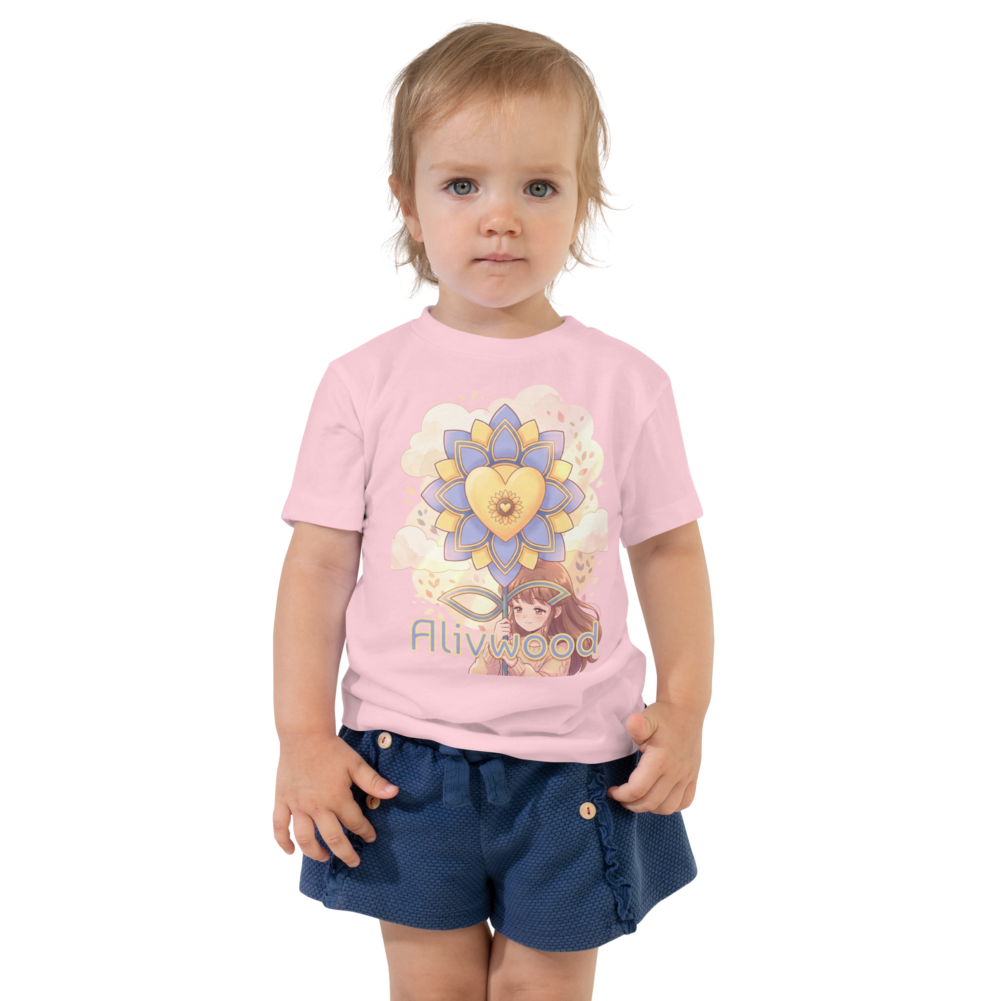 Alivwood Manga Toddler Short Sleeve Tee - Alivwood