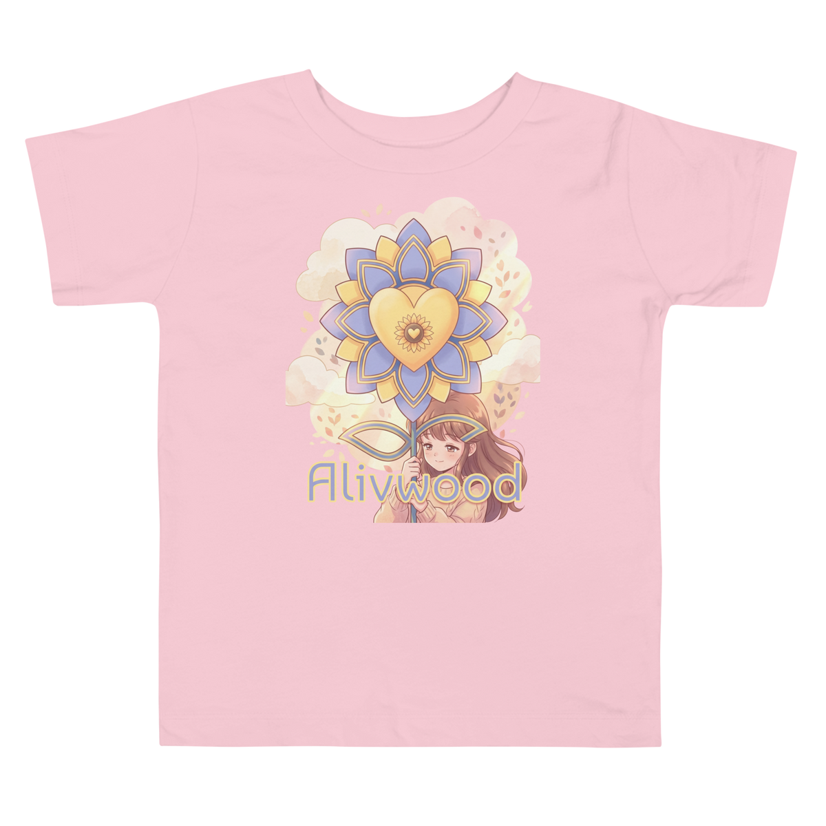 Alivwood Manga Toddler Short Sleeve Tee - Alivwood