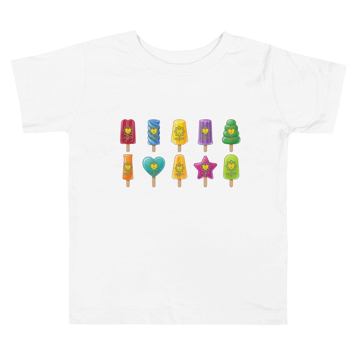 IceLolly Toddler Short Sleeve Tee - Alivwood
