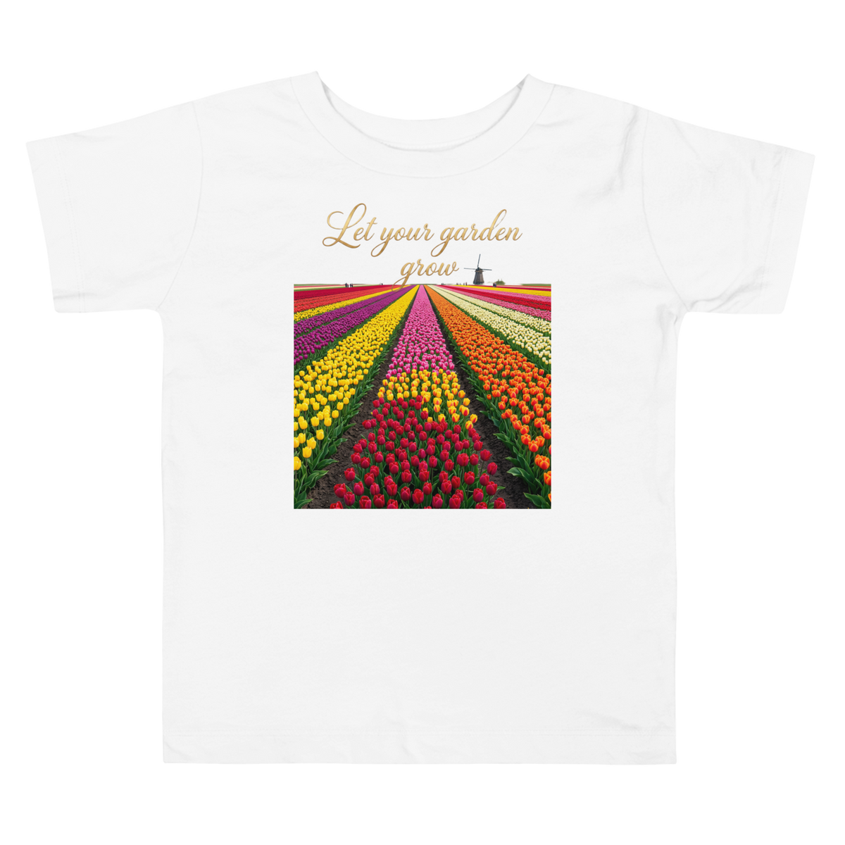Let your garden grow Toddler Short Sleeve Tee - Alivwood