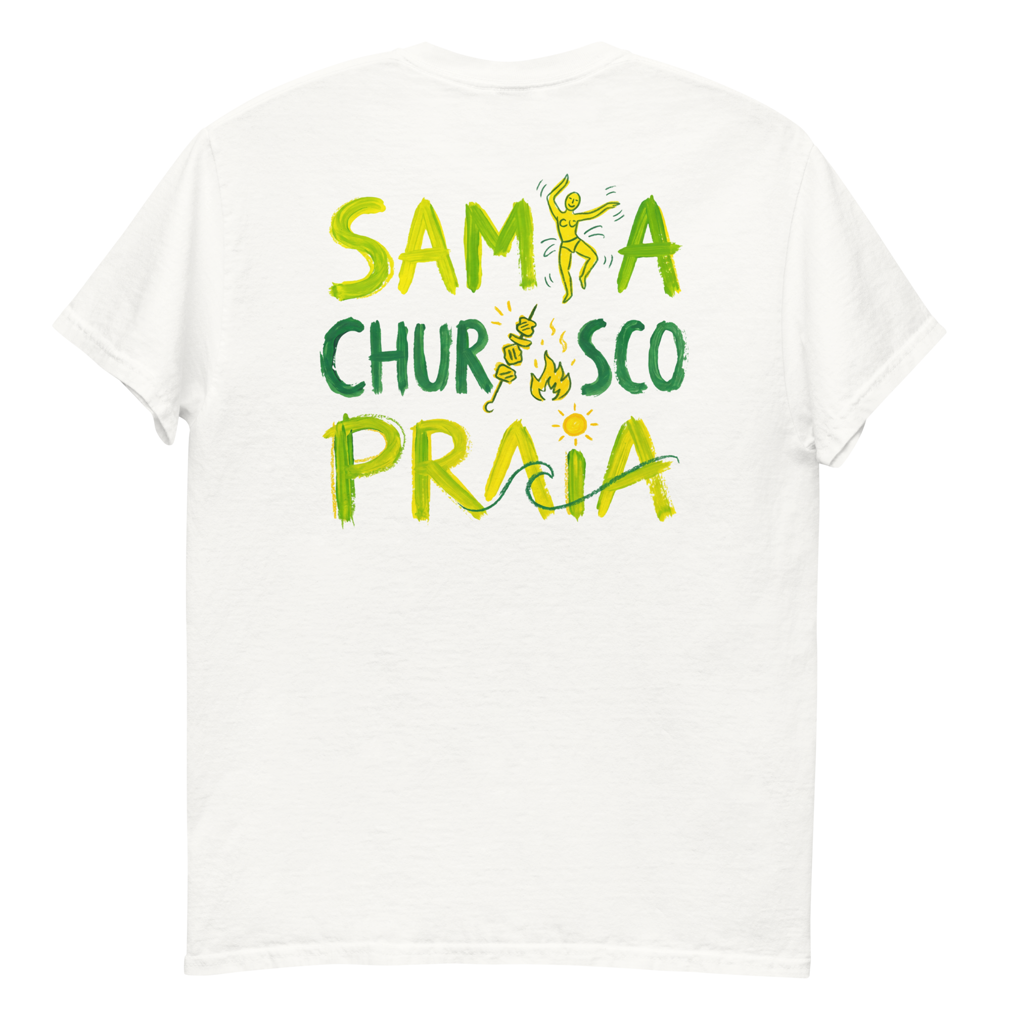 Brazil Samba Unisex classic tee - Alivwood
