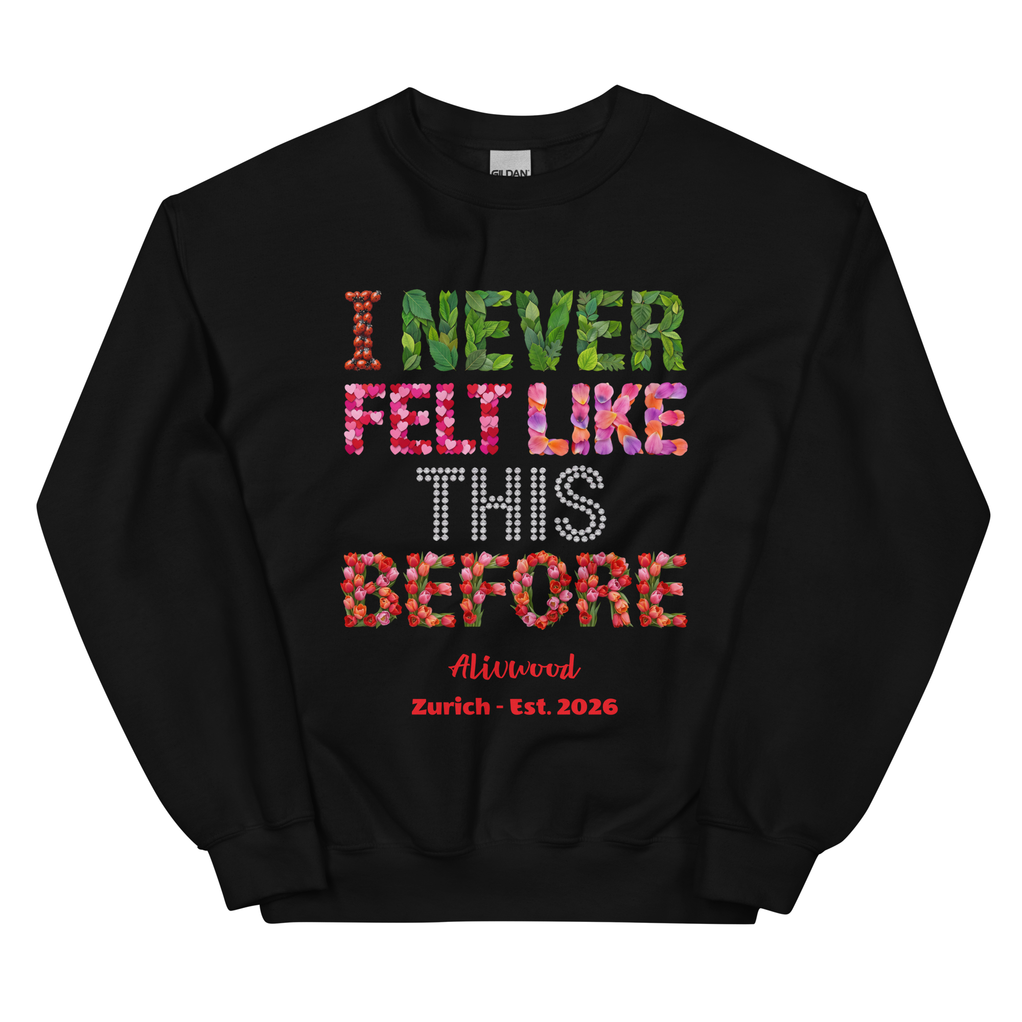 Never felt like this before Unisex Sweatshirt - Alivwood